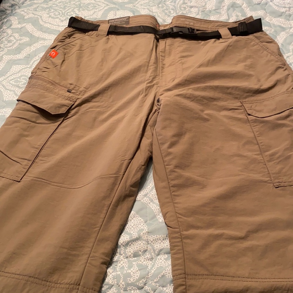 NWT fleece lined ripstop fabric pants 38x30